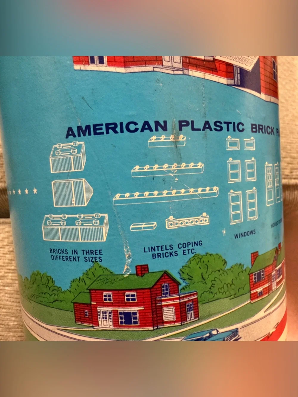 American Plastic Bricks Vintage 1950’s full set complete 790 piece.